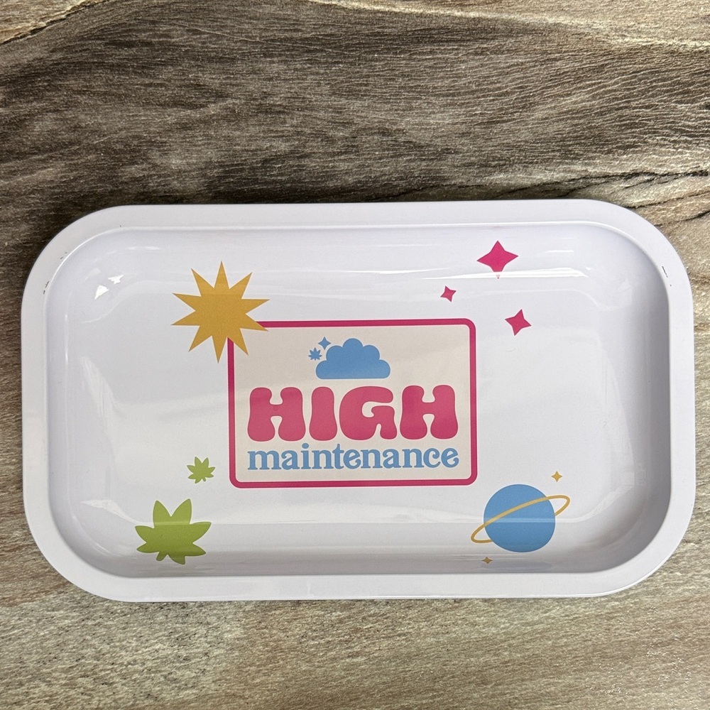 "High Maintenance" Metal Tray